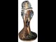 Светильник. Женщина-кобра (керамика 100х80 см.)